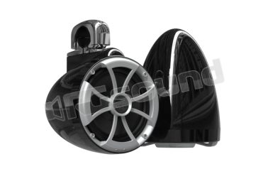 ICON 8-B FC SS V2 Altoparlanti nautici con morsetto fisso - Acciaio inossidabile Nero Wet Sounds
