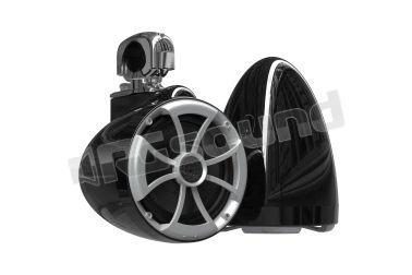 ICON 8-B SC V2 Altoparlanti nautici con morsetto girevole - Acciaio inossidabile Nero Wet Sounds