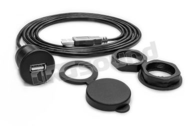 WWX-USB-FM 6FT USB a incasso con cavo di prolunga Wet Sounds