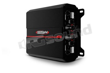 800.4 XP - 4 Ohm Amplificatore audiofilo compatto 4 canali serie XP 800 Watt SounDigital