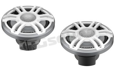 HMX 7.7 S-LD-SW.2 Coassiali Hi-end 196 mm (7.7") con illuminazione Led - Griglia sportiva bianca Hertz