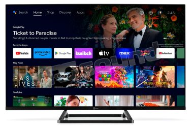 Android TV 32'' - TS32FL SMG14 Smart TV con digitale terrestre DVB-T2/S2 HEVC TeleSystem