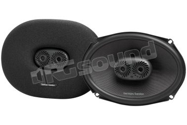 FIT96M Altoparlanti coassiali 6x9" con griglie protettive Harman Kardon