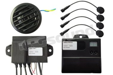 EPS4019F-GPS Sistema di parcheggio a 4 sensori con modulo GPS integrato Laserline