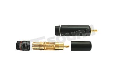 49-143 Connettore maschio 75 Ohm HIGH END - Conf. 4 pz. Thender