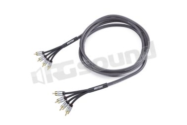 RCA 4U-55 Cavo RCA Ultimate SQ a 4 canali da 5,5 m ETON