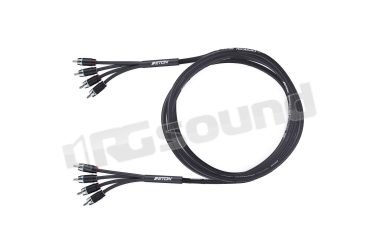 RCA 4P-55 Cavo RCA Performance a 4 canali da 5,5 m ETON