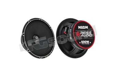 RS-M8DM Midrange da 8" con parapolvere ad alta efficienza da 150 Watt RMS Reiss Audio