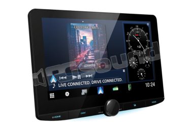 DMX9724XDS Monitor 1DIN con display flottante ad alta definizione da 10,1" Kenwood