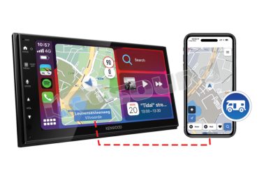 DMX5023DABCAMPER Monitor con navigazione GPS Sygic e Caravan Routing Kenwood