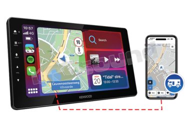 DMXF920DSCAMPER Navigazione Sygic GPS con abbonamento Caravan Routing App Kenwood