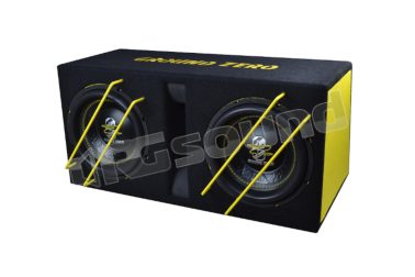 GZIB 2.10SPL Cassa acustica con subwoofer SPL ventilato da 2 x 25 cm Ground Zero