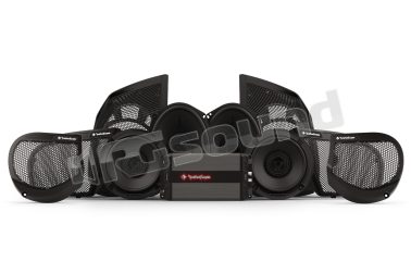 HD24-STG3 sistema audio con amplificatore, 4 altoparlanti e griglie, dedicato per Harley-Davidson dal 2024 Rockford Fosgate