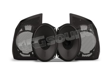 HD24BL69 kit altoparlanti per le borse laterali delle Harley-Davidson dal 2024 Rockford Fosgate