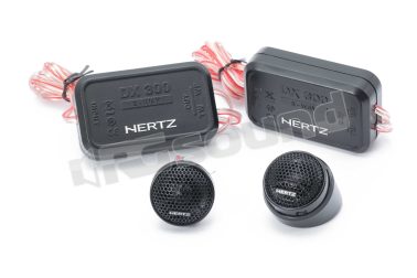 DT 24.3 con DX 300 24mm tweeter with Neodymium magnet and dedicated 2-way crossovers Hertz