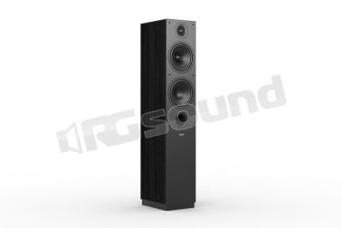 Nota 5 BLACK Diffusore da pavimento a 2 vie Finiture Nero Indiana Line