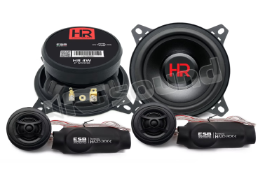 HR 4K2X Sistema di altoparlanti a 2 vie Crossover ESB car audio