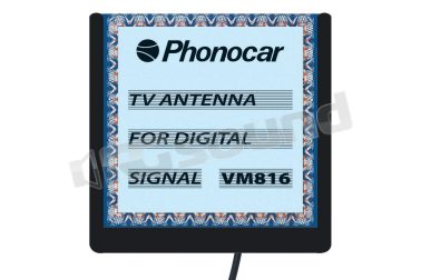 VM816 antenna tv a portabollo Phonocar
