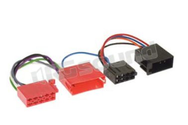 63082010 1444-02 adattatore con presa ISO a 10 poli per Audi - Volkswagen Connection Integrated Solution