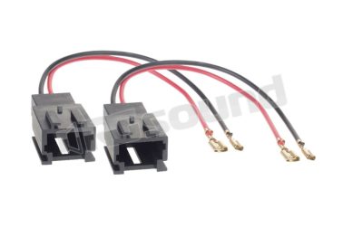 63100005 1046-01 coppia cablaggi altoparlanti posteriori per Citoren e Peugeot dal 1999 Connection Integrated Solution