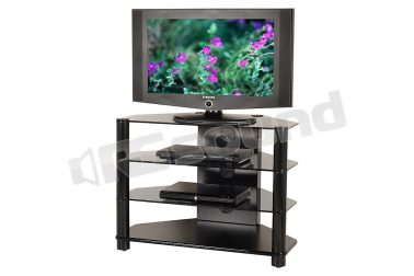 2009 mobile d'arredamento colore nero con vetri fumè Prandini