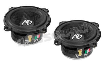 W4 100mm midrange with fiberglass cone AD Audio Development