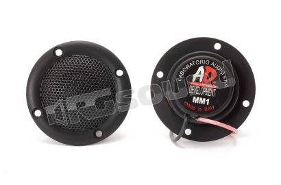 MM1 Black Pair of 28 mm Tweeters AD Audio Development