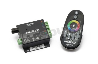 HM RGB 1 BK Telecomando per luci LED altoparlanti HMX LD Hertz