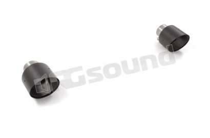 50.0758.77 Terminale inox rotondo Carbon Shot per Alfa Romeo Ragazzon