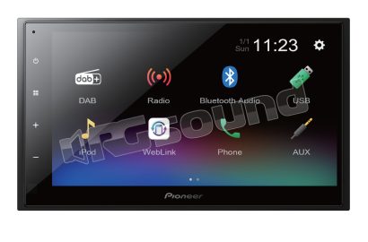 DMH-A340DAB Lettore multimediale con display multi-touchscreen da 6,8" Pioneer