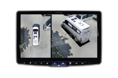 HCS-T100 Sistema di telecamere a 360° per camper e furgoni Alpine