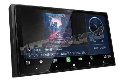 DMX7525DABS Monitor 6,8'' ad alta definizione retroilluminato LED con Bluetooth, USB, DAB+, Apple CarPlay e Android Auto Kenwood