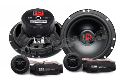 HR 6K2X Sistema di altoparlanti a 2 vie Crossover ESB car audio