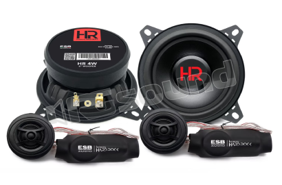 HR 4K2X Sistema di altoparlanti a 2 vie Crossover ESB car audio