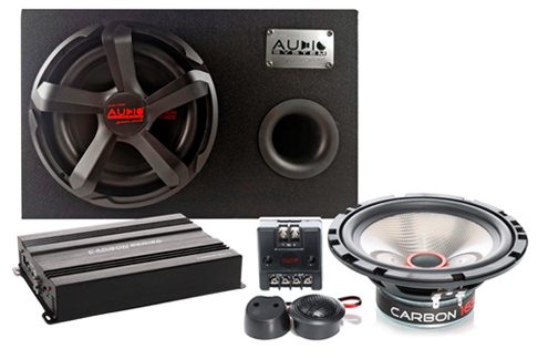 Speaker Kits with Subwoofer and Amplifier